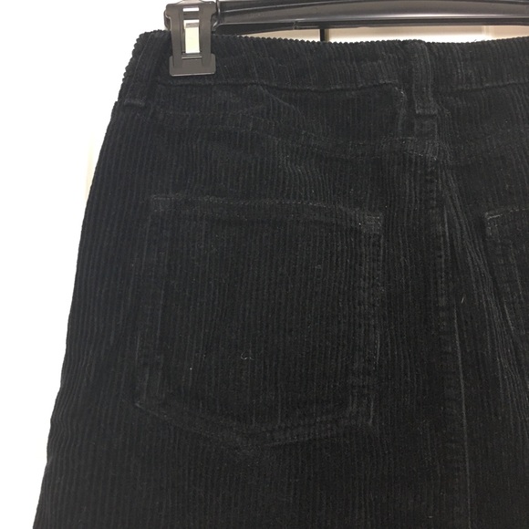 BDG Urban Outfitters Corduroy Black Mini Skirt Size Small - Picture 5 of 8